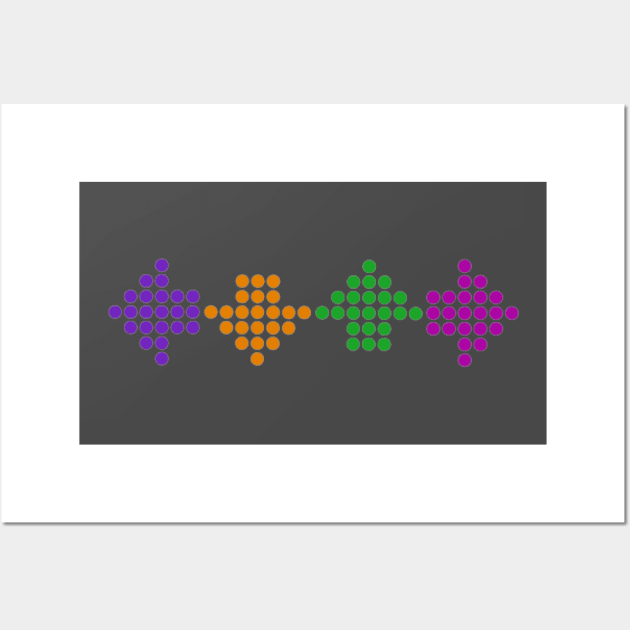 DDR Arrows Wall Art by KoumlisArt